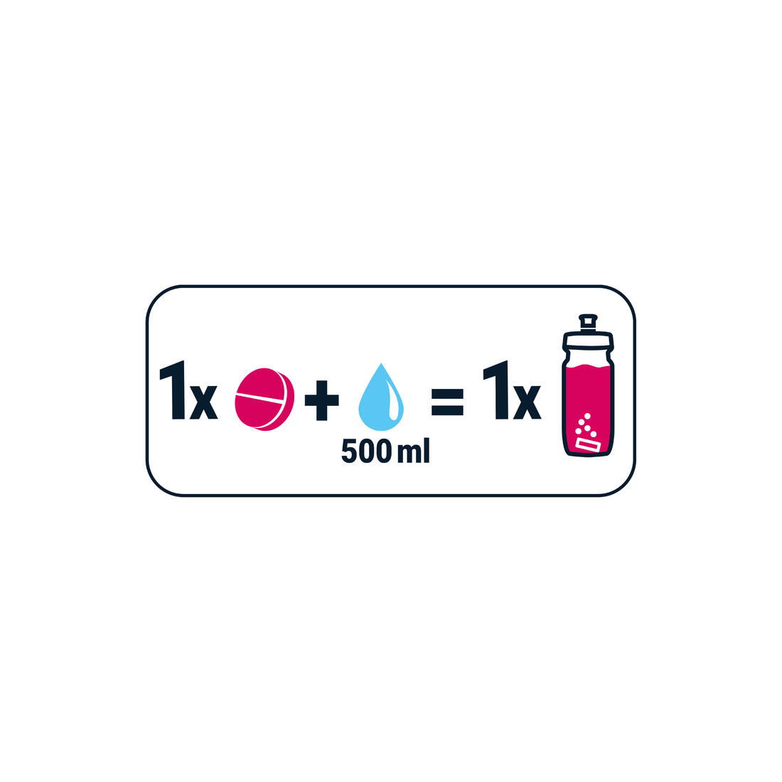 Boisson électrolytes sans sucre en tablettes effervescentes citron, x20