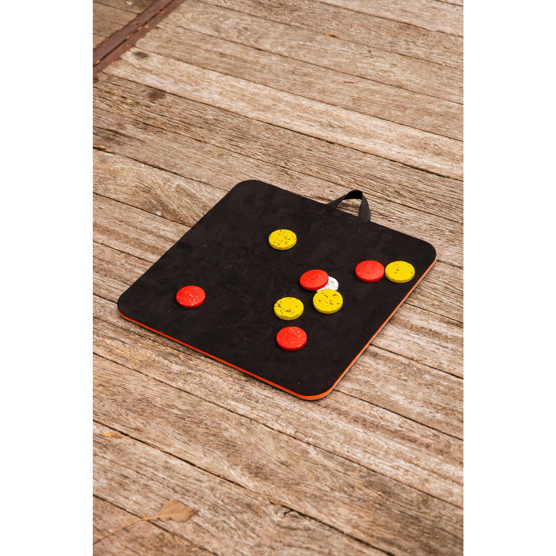PLAQUE POUR JEU DE PALETS 45x45 cm