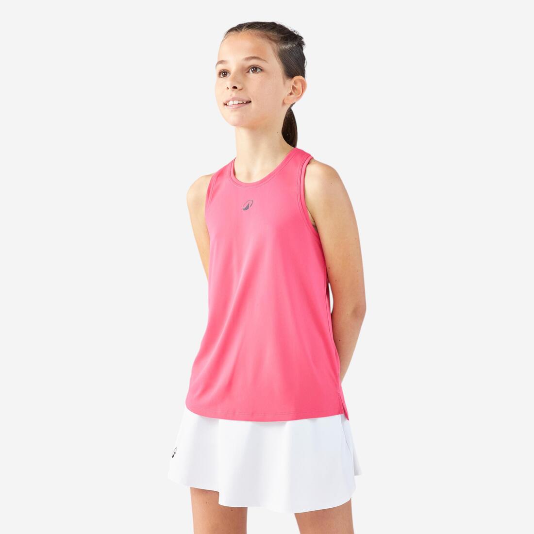 Débardeur Tennis fille col rond, TTK DRY Fille