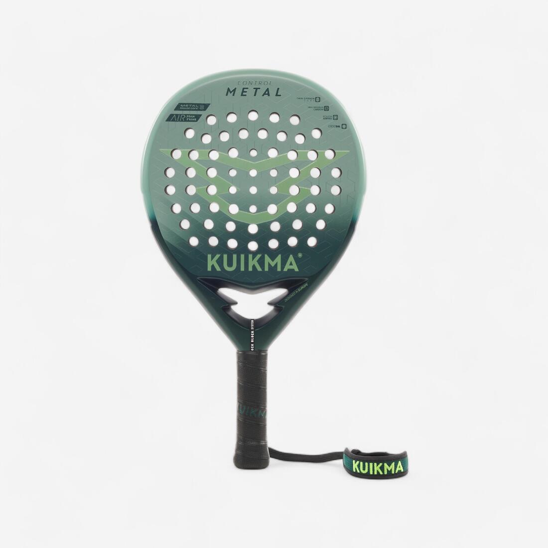 Raquette de padel adulte - kuikma control metal