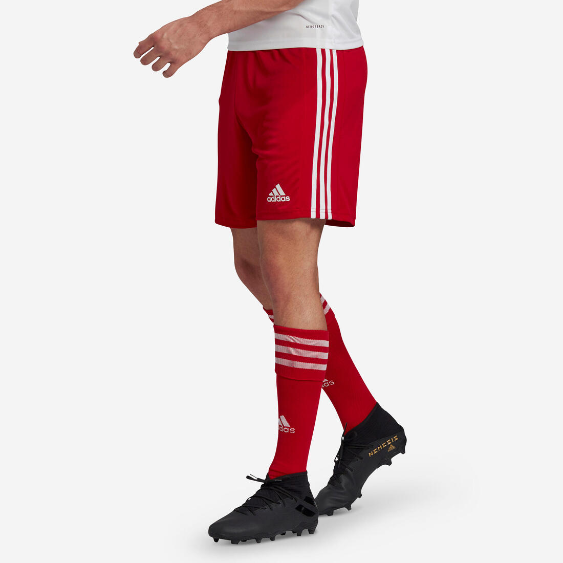 SHORT DE FOOTBALL SQUADRA ADULTE ROUGE