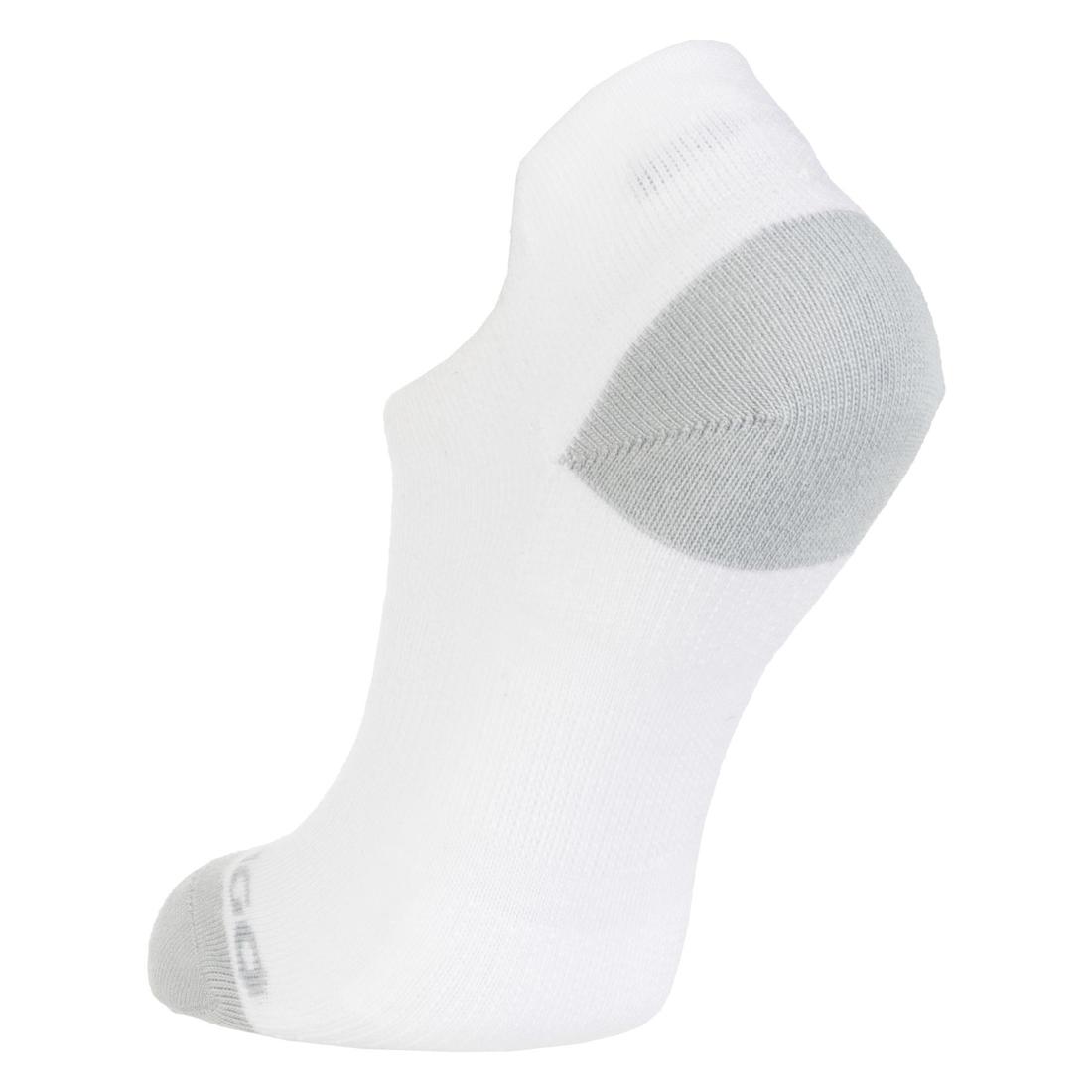 CHAUSSETTES BASSES ENFANT RS 500 BLANC BLANC NOIR EN LOT DE 3