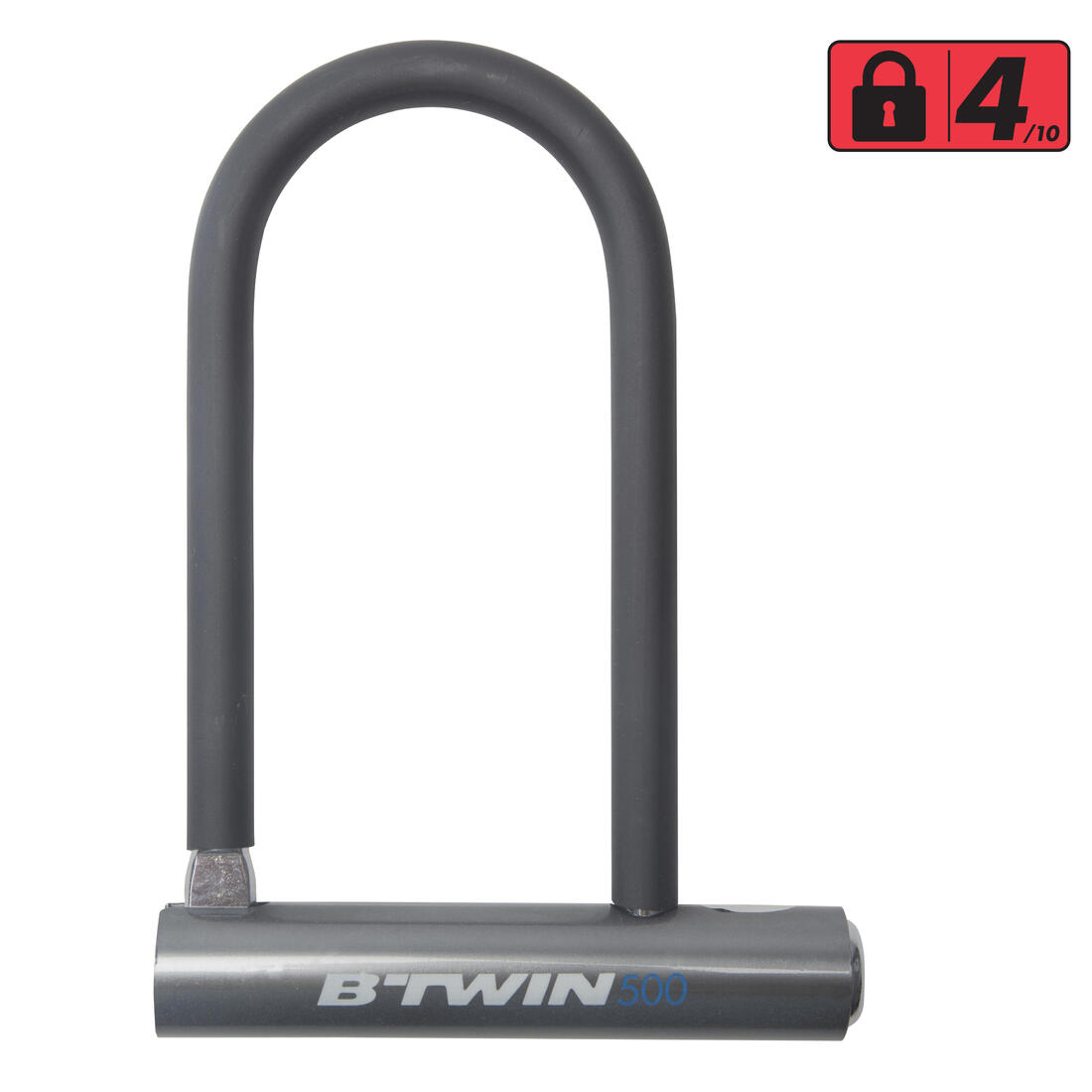 Antivol velo U 500 gris
