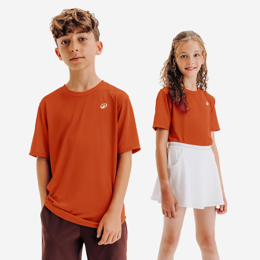 T-shirt de tennis Junior - T-shirt Light bleu foncé