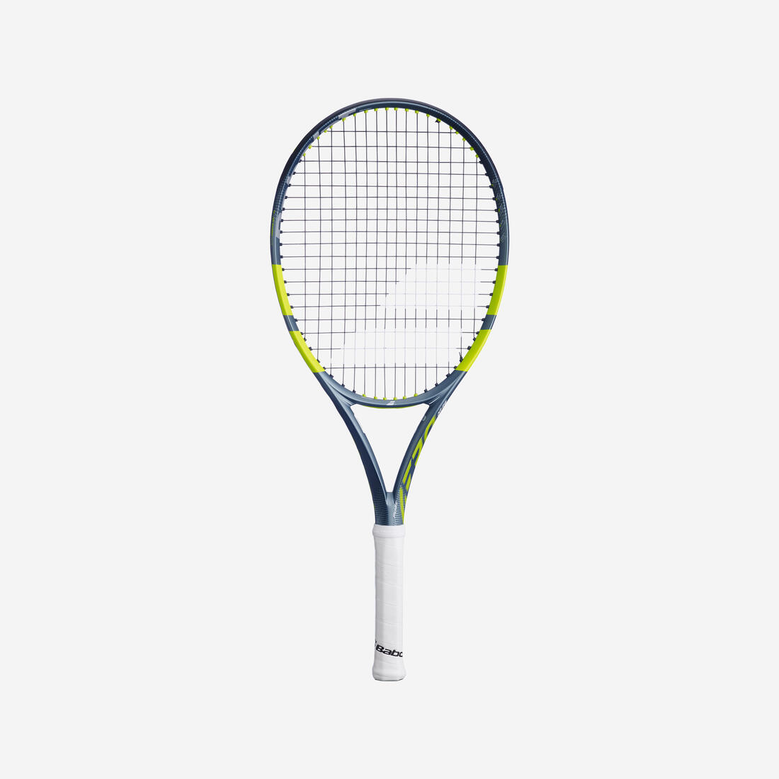 Raquette de tennis enfant 26 pouces, Babolat aero jr 26 gris jaune.