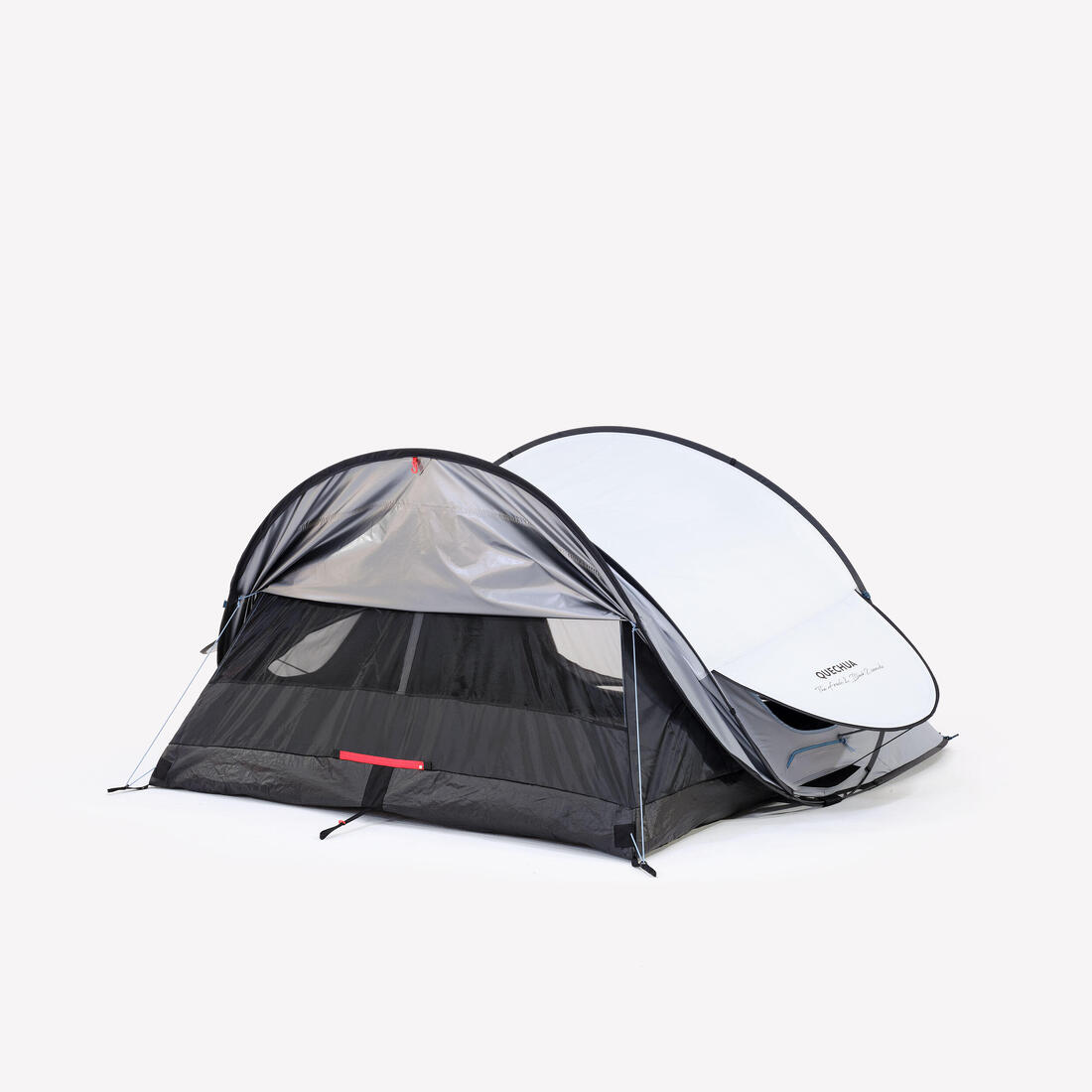 Tente de camping instantanée 3 places, 2 Seconds Fresh & Black