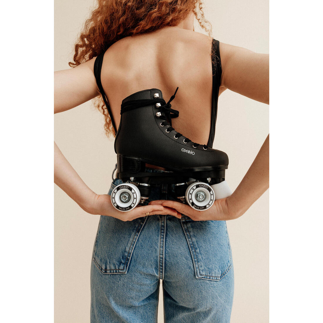 Patin à roulettes artistique enfant adulte QUAD 100