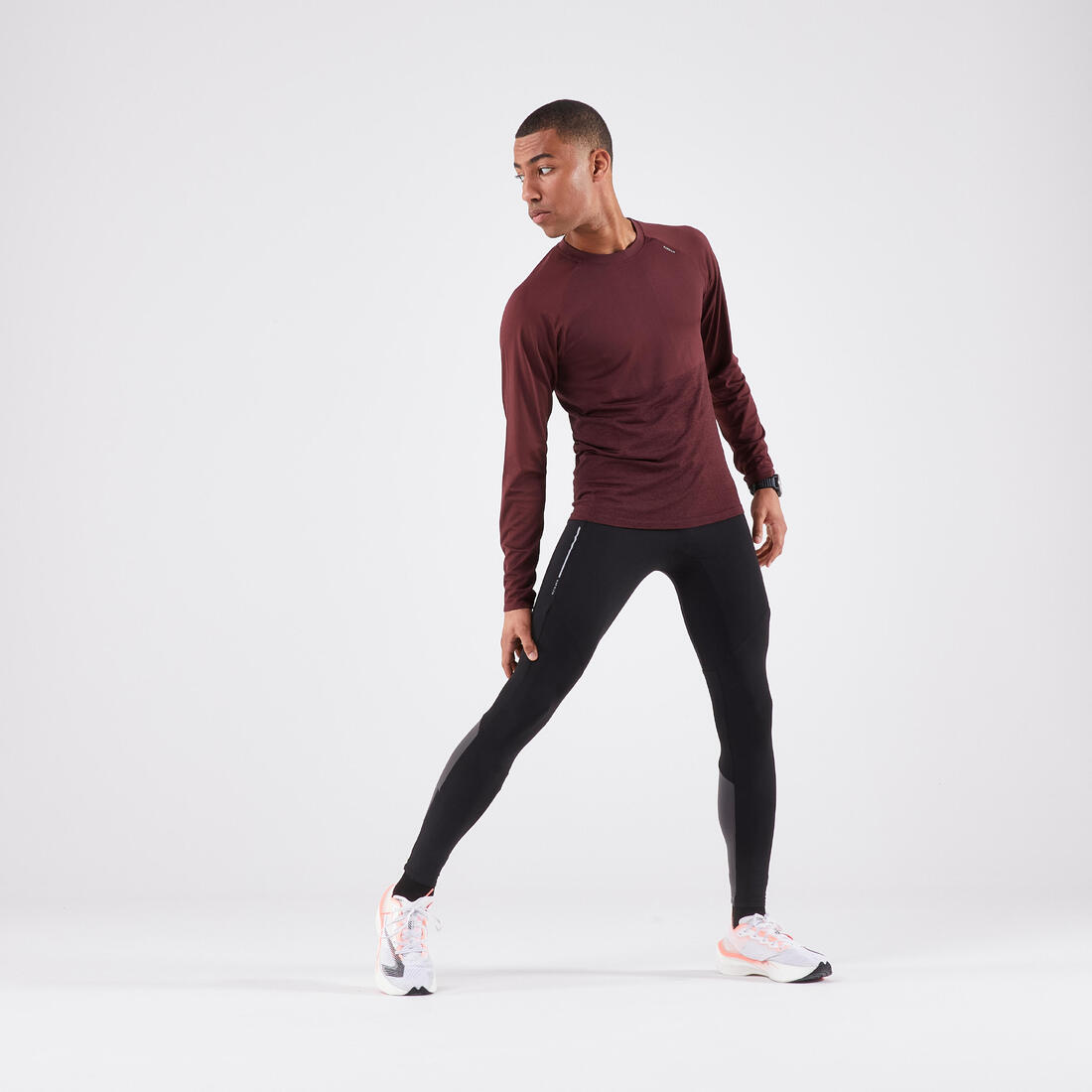 Collant chaud de running Homme - KIPRUN Run 500 Warm