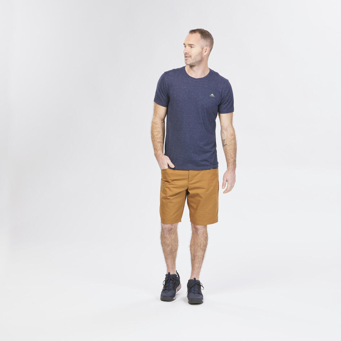 Short de randonnée homme, NH500 Regular