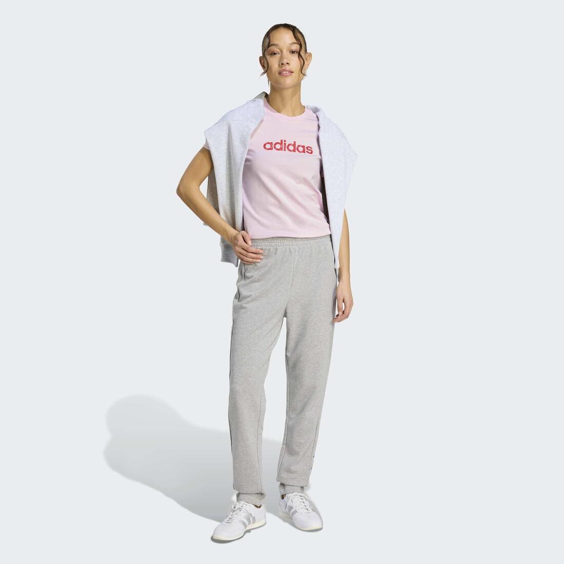T-shirt de fitness en coton femme