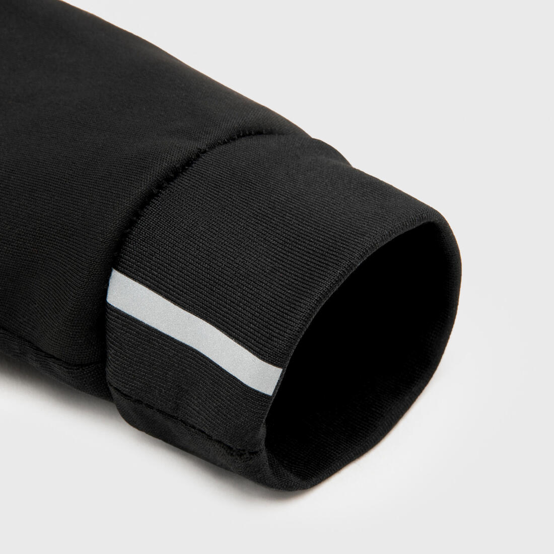 Gants de running tactiles adulte - kiprun  warm+ 500 v2 noir