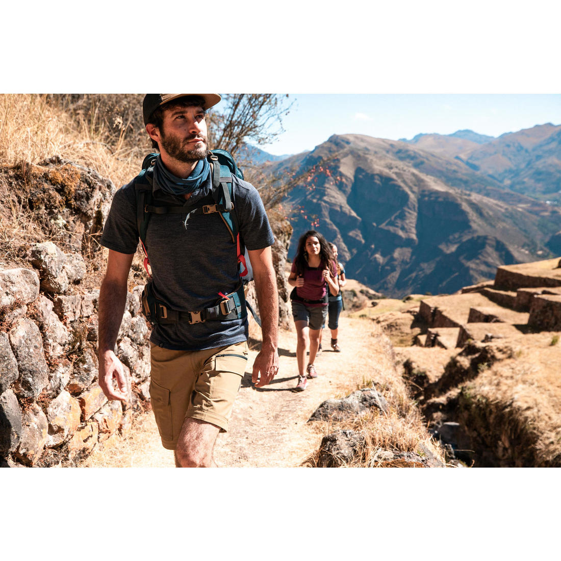 Tour de cou laine merinos de trekking  - mt500