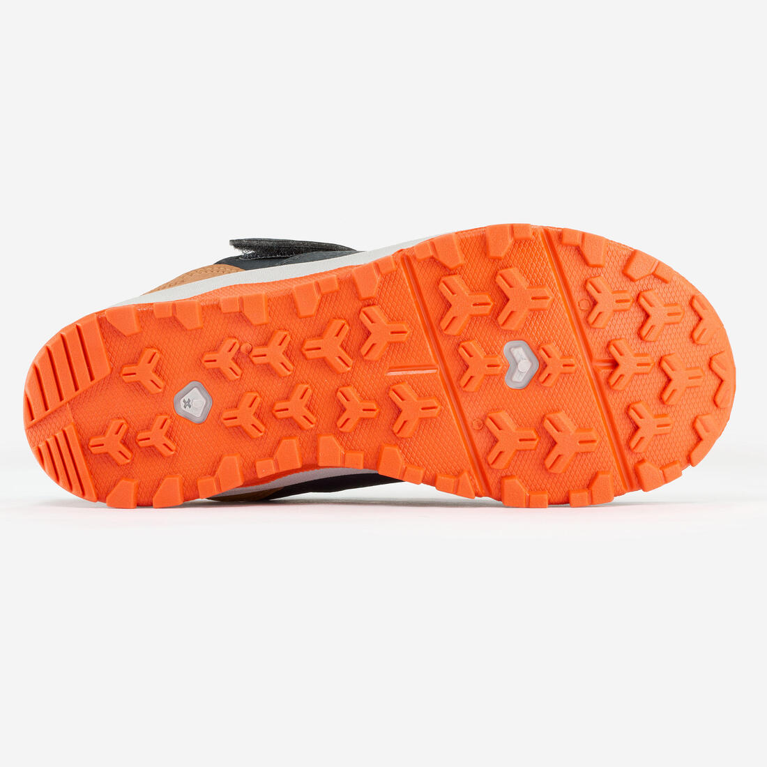 Chaussures de randonnée déperlantes à scratch 28 au 34 enfant, NH500