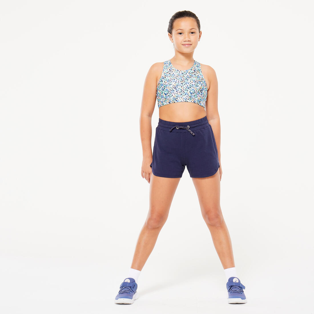 Short multisport coton fille
