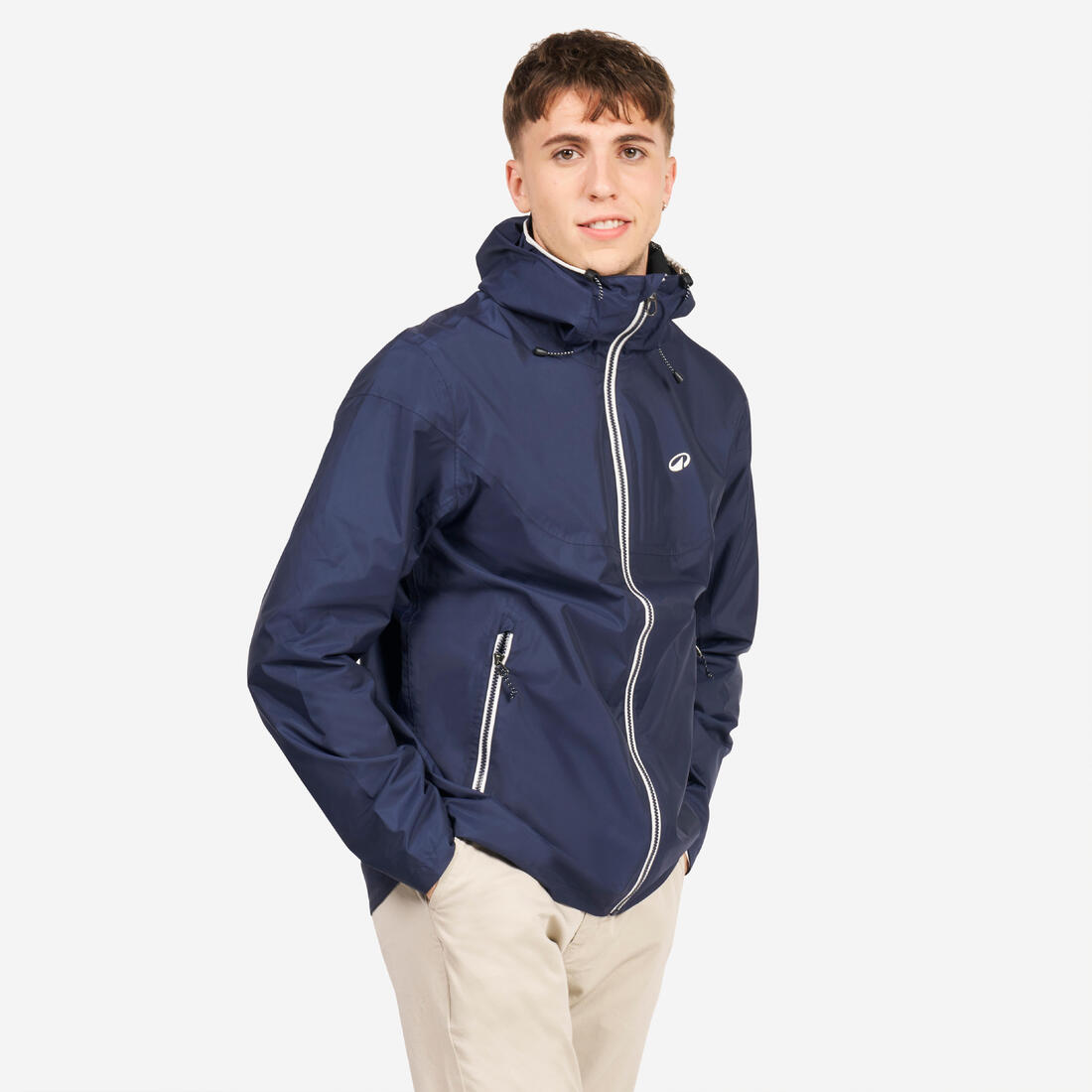 Veste imperméable et coupe vent de voile homme, 100