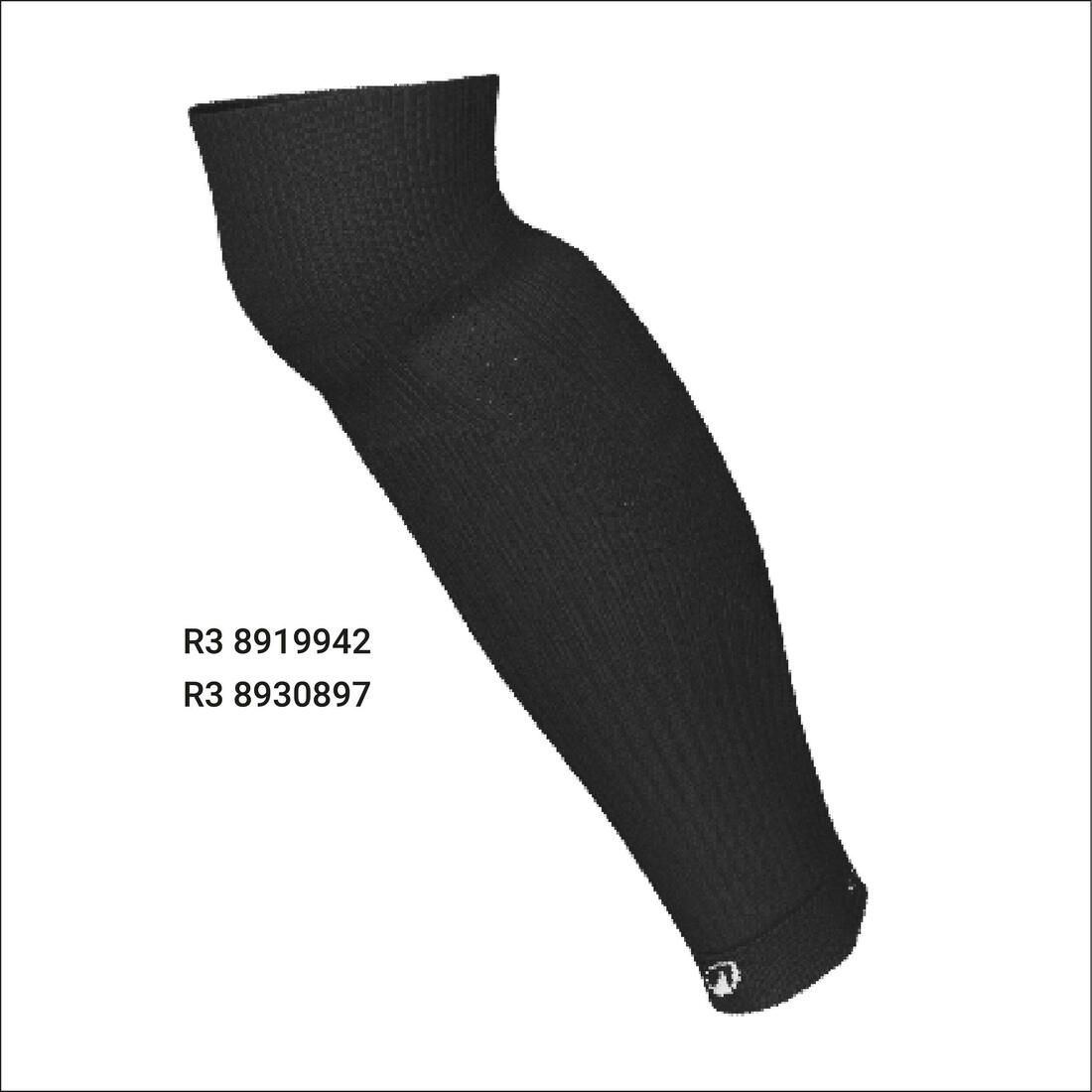 Chaussettes de football adulte sans-pied VIRALTO