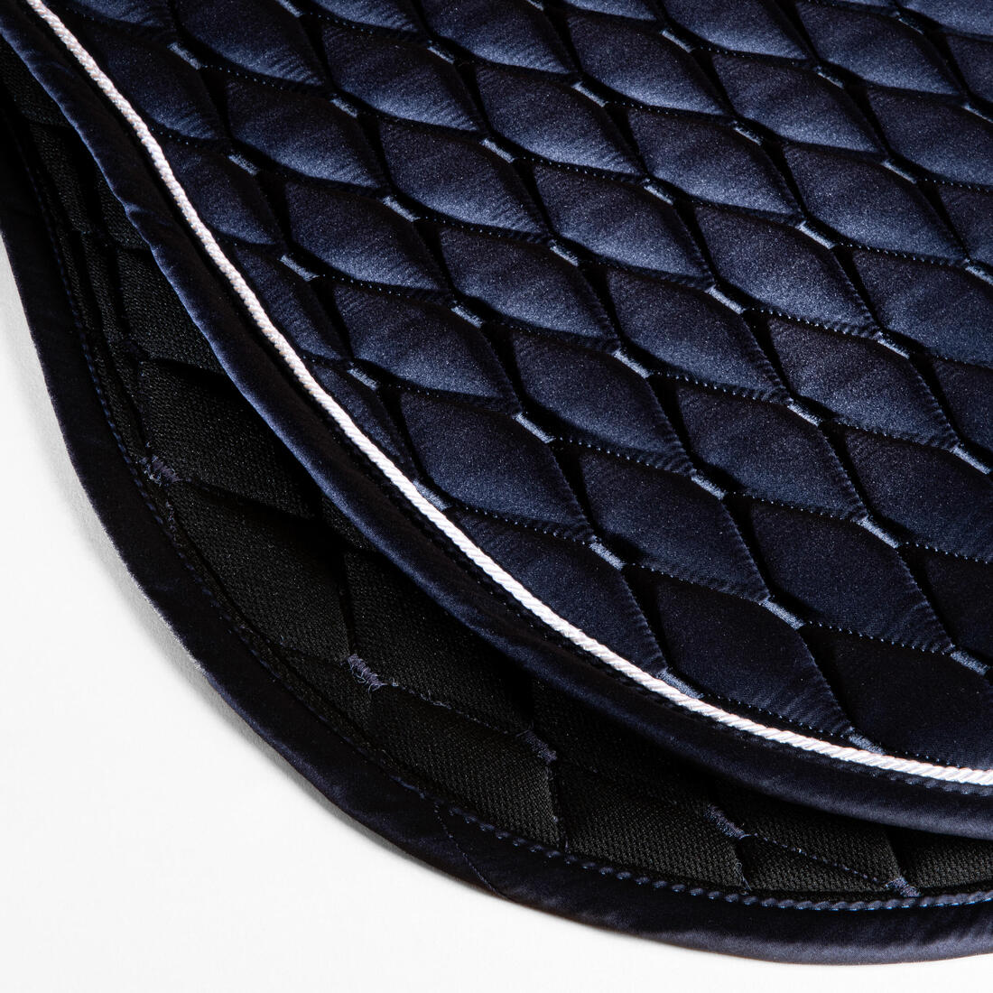 Tapis de selle équitation strass Cheval et Poney - 500 marine