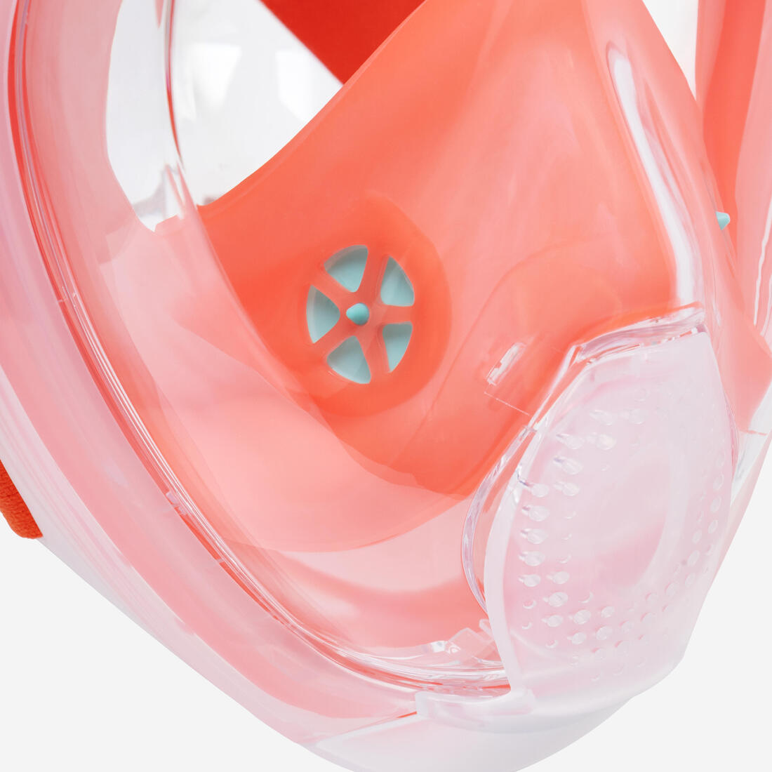 Masque snorkeling surface easybreath + avec valve acoustique > 10 ans - jungl