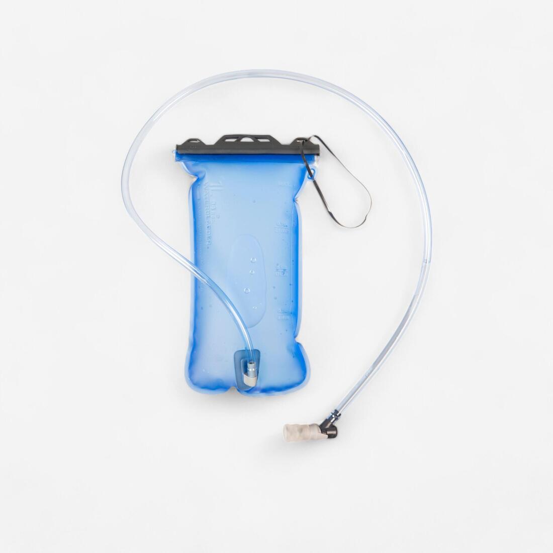 POCHE À EAU VTT BLEUE TRANSLUCIDE 1L