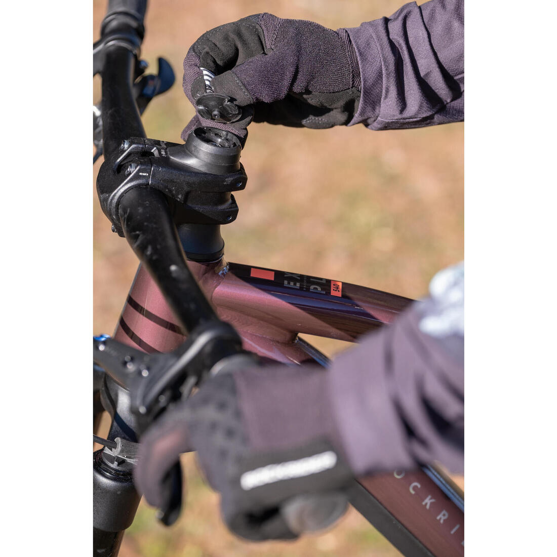 Vélo vtt randonnée expl 540 prune noir 29"