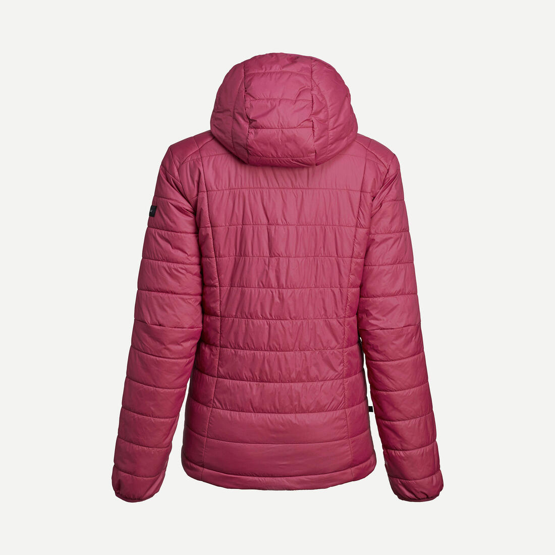 Doudoune de trek à capuche synthétique femme, MT100
