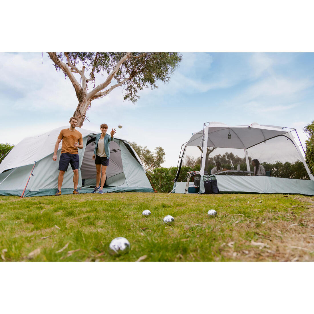 Tente à arceaux de camping - Arpenaz 6 ULTRAFRESH - 6 Places