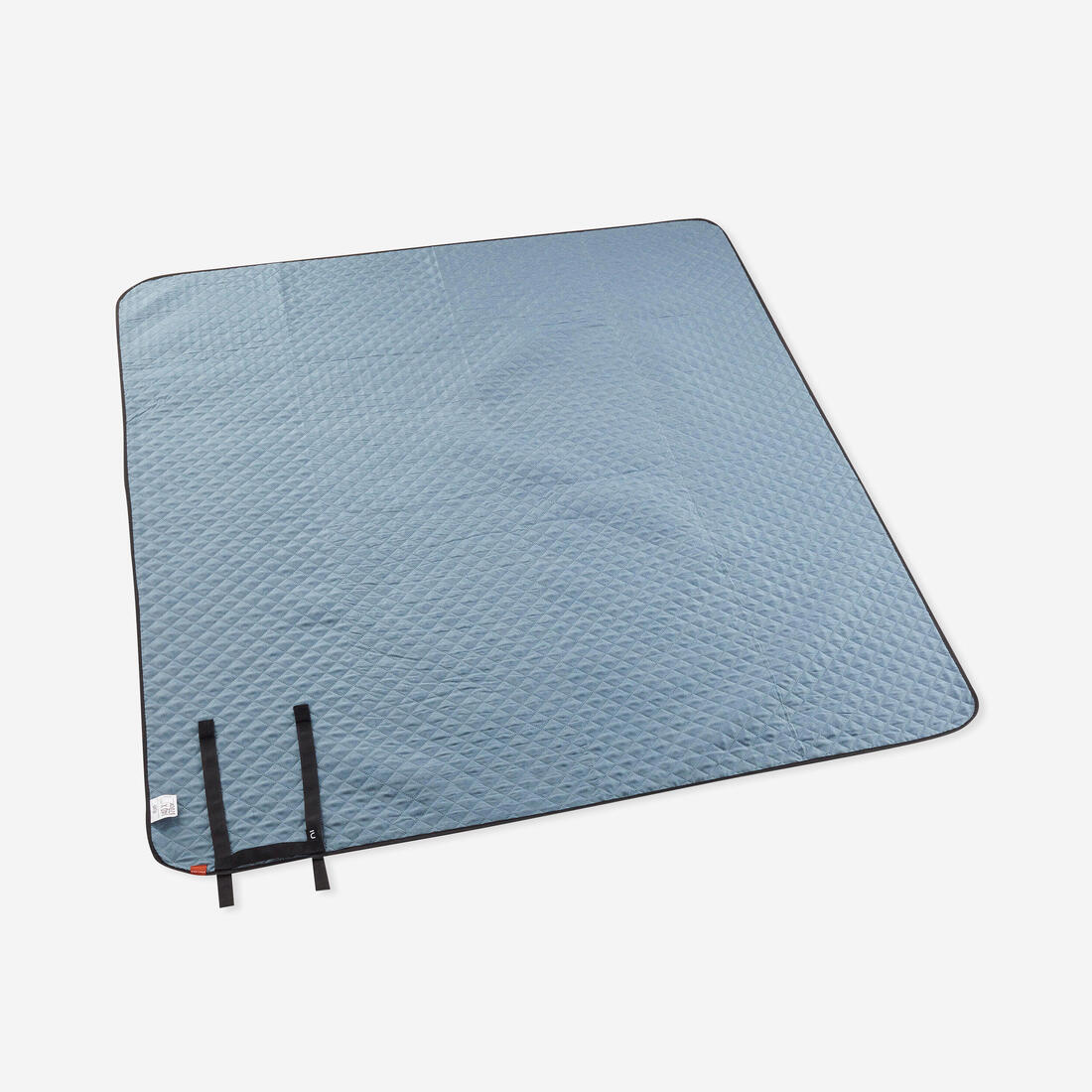 Plaid couverture confort pour pique nique et camping - 170 x 140 cm – bleu brumeux