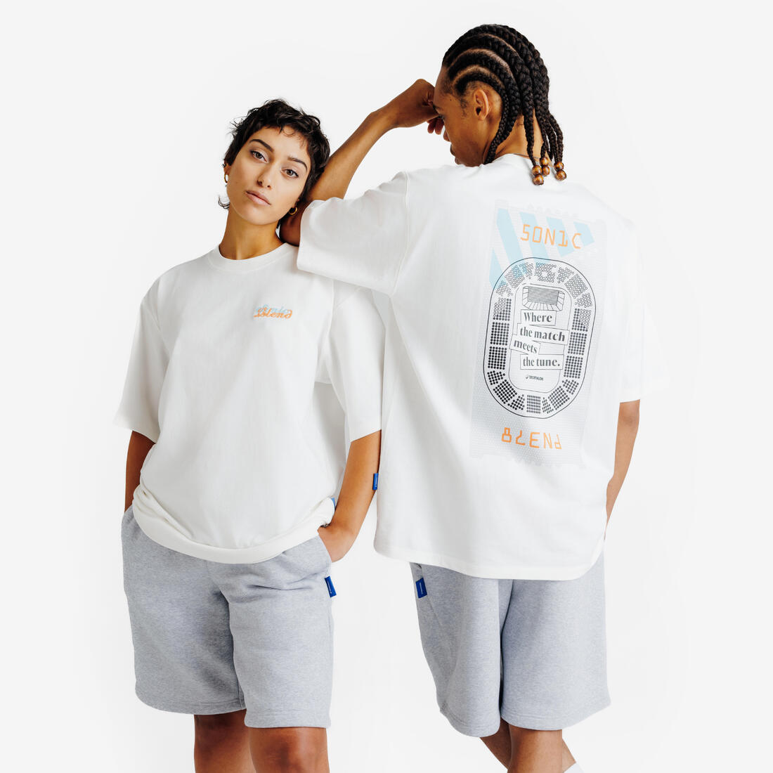T-shirt graphique mixte