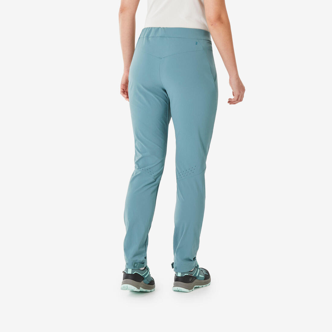 Pantalon de randonnée montagne - MH500 - noir - Femme