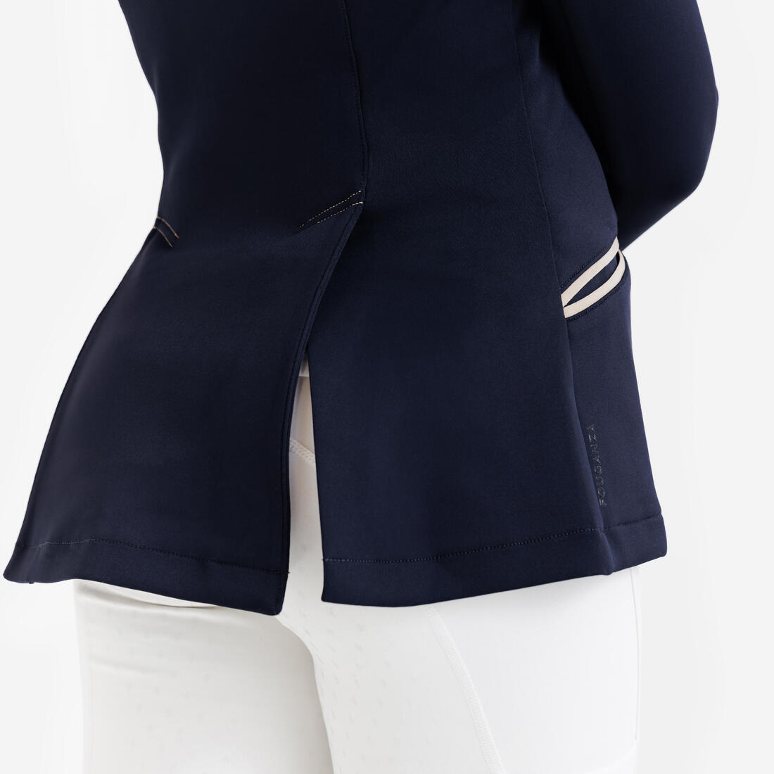 Veste de concours équitation Enfant - 500 marine