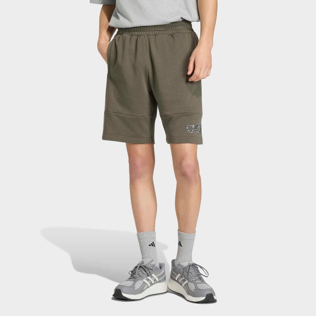 Short de fitness en coton homme