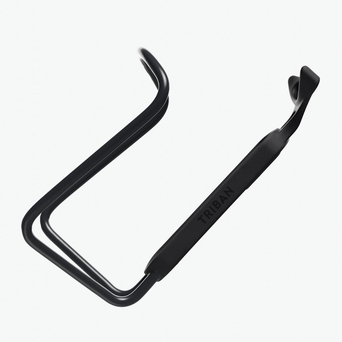 Porte-bidon vélo 100 métal noir