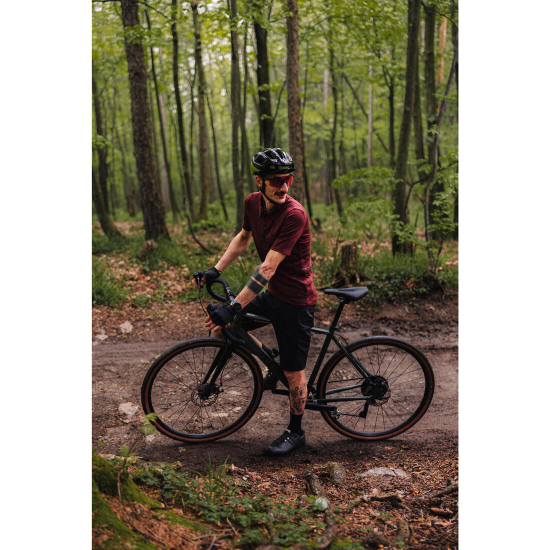 SELLE VÉLO GRAVEL / ROUTE / VTT CONFORT 155MM UNISEXE