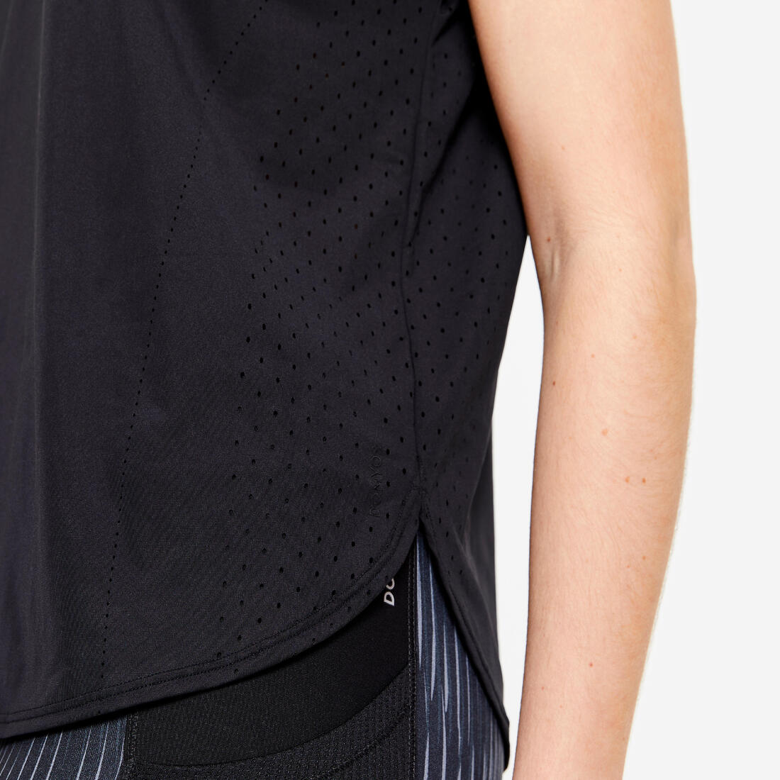 T-shirt ample lasercut cardio training femme