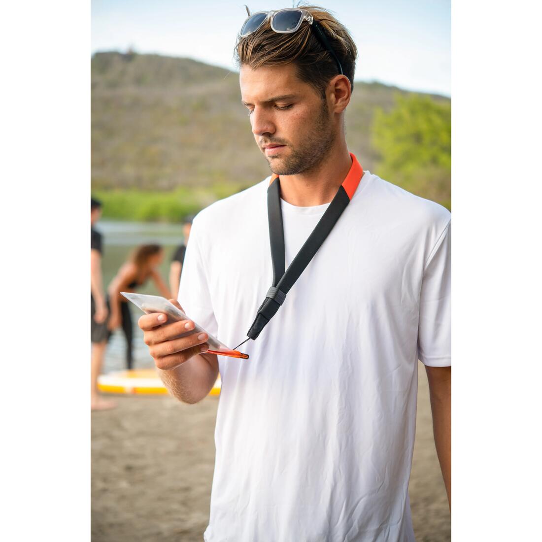 Cordon flottant pour pochette étanche, clés, caméra de sport ou téléphone .