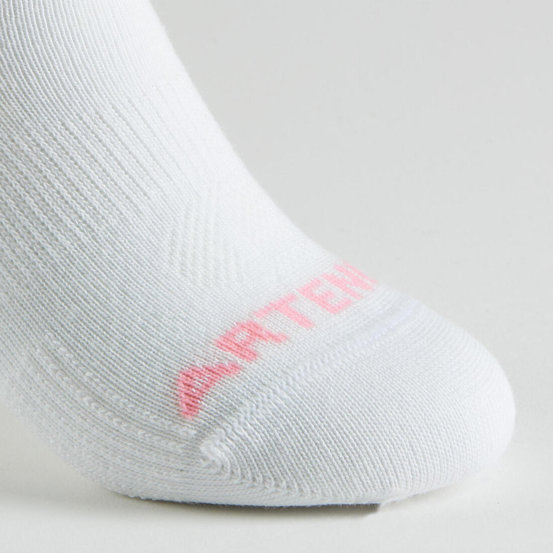 CHAUSSETTES TENNIS ENFANT BASSES ARTENGO RS 160 GRIS LOT DE 3