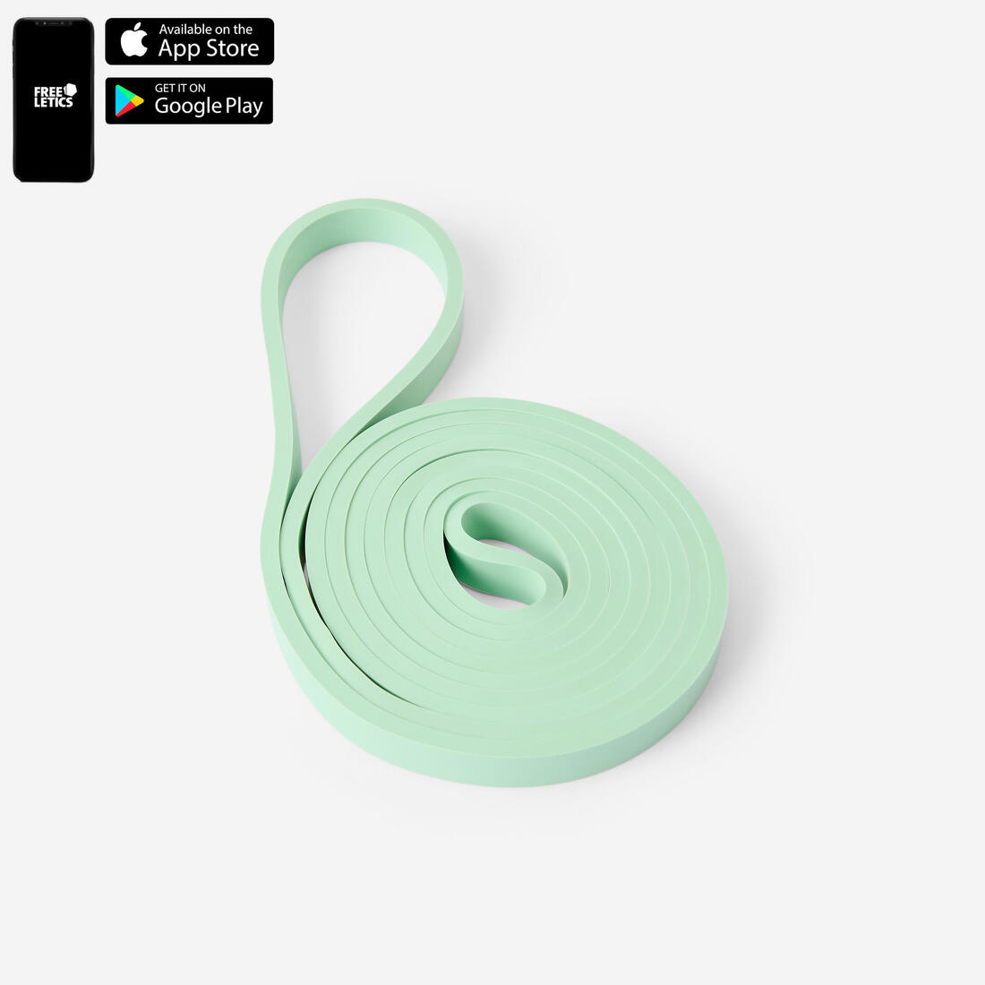 Lot de 3 élastiques de musculation 10, 20, 30 kg avec 3 mois offerts Freeletics