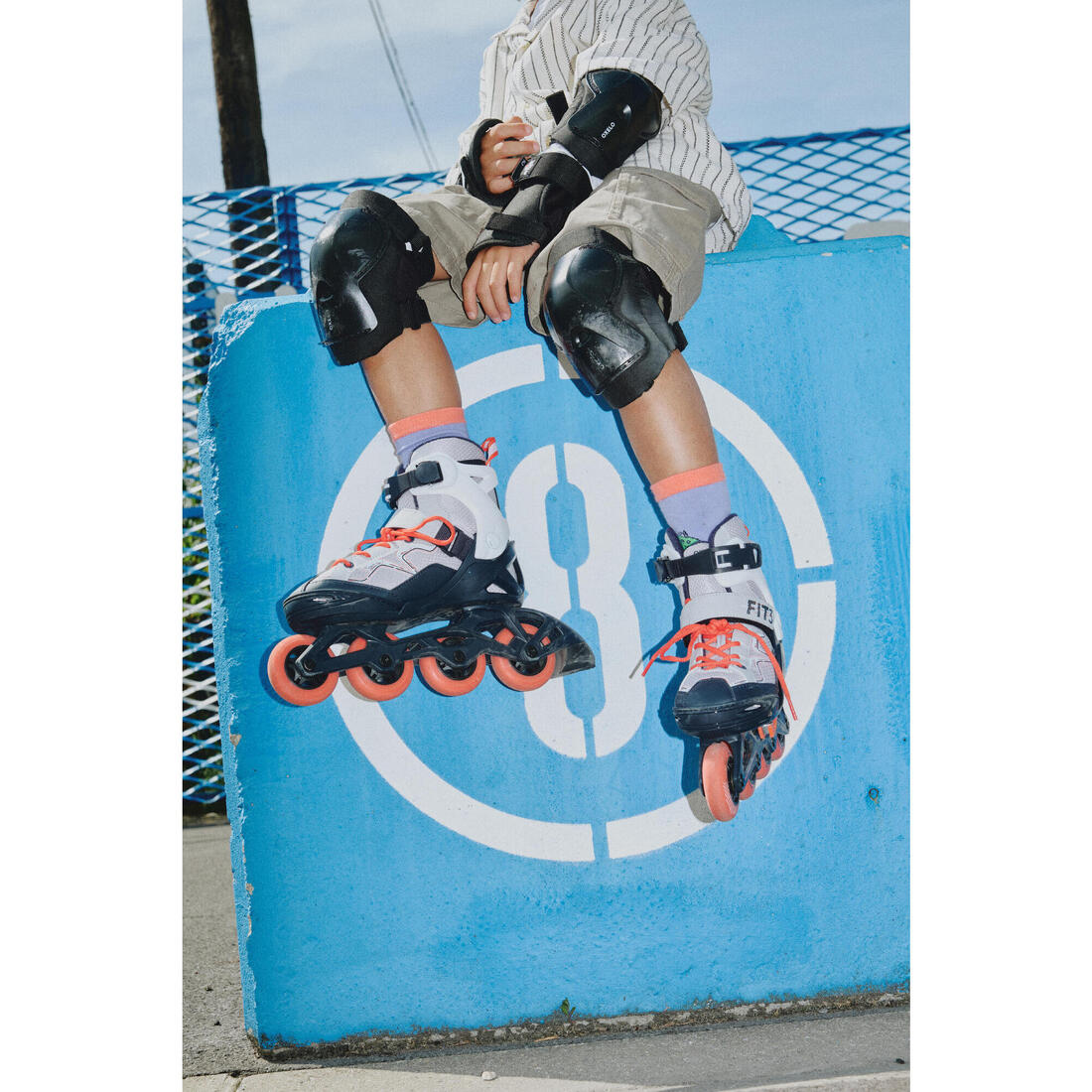 Roller fitness enfant FIT3 JR Abyss Grey