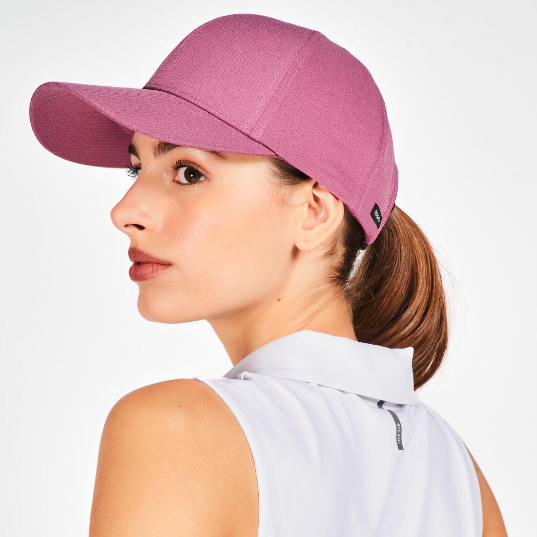 Casquette de golf marque-balle, noire