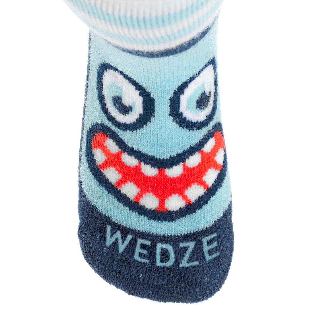 Chaussettes ski bébé WARM turquoises