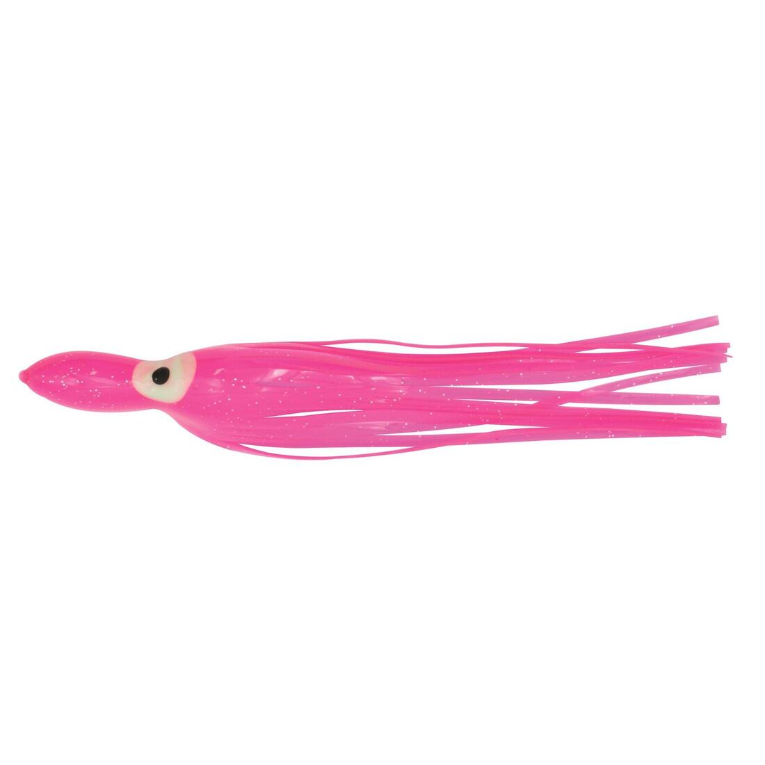 OCTOPUS 11CM x5 FLUO ROSE FLASHMER