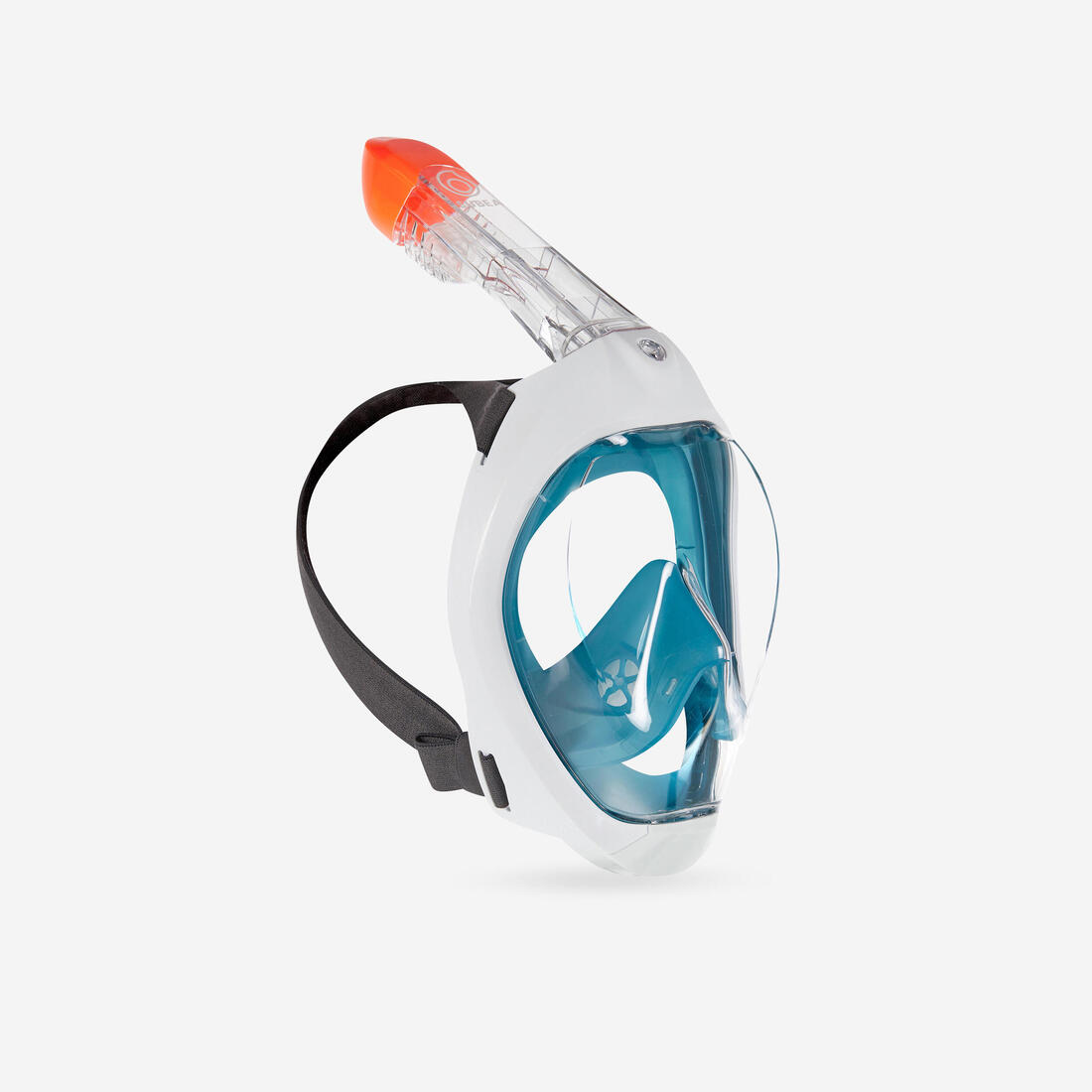 Masque easybreath de surface adulte - 500 bleu avec sac – gris carbone