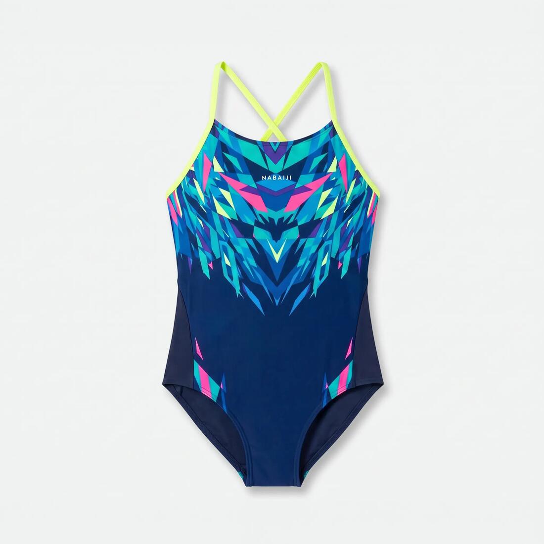 Maillot de bain de natation une pièce Fille ado résistant chlore Lexa kali