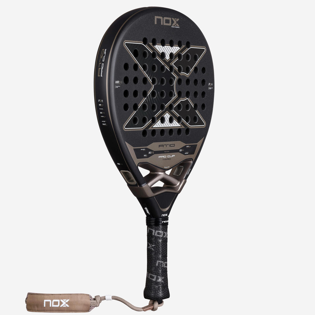 Raquette de Padel Adulte AT10 Pro Cup Hard 26 by Agustín Tapia