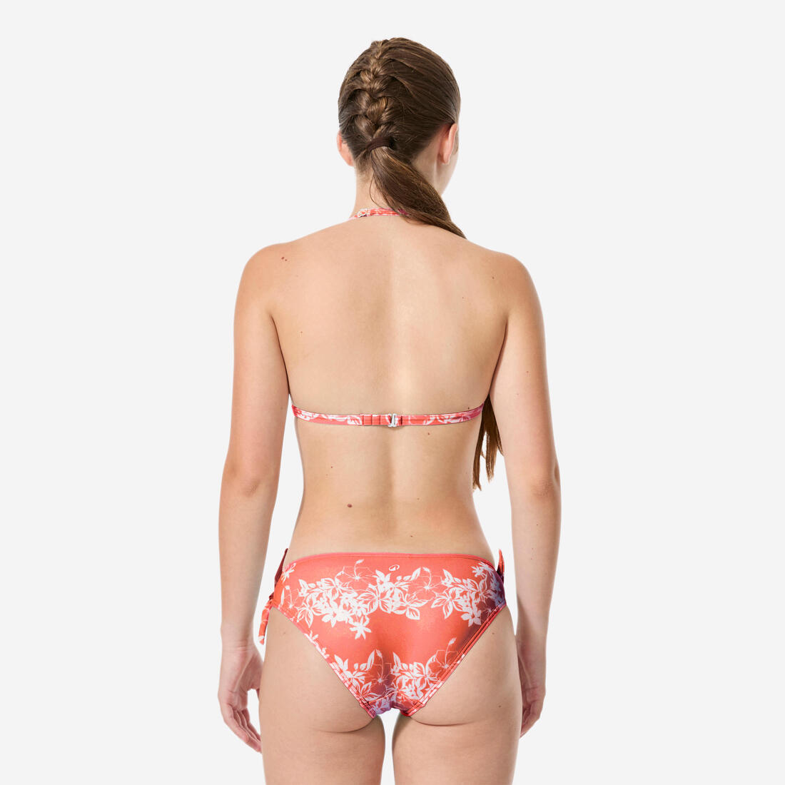 Maillot de bain 2 pièces Fille - 100 Tania tropical