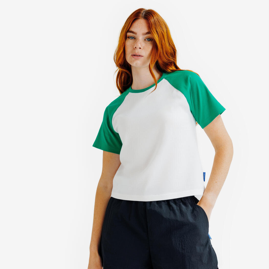 Tee-shirt femme, Heritage, blanc et
