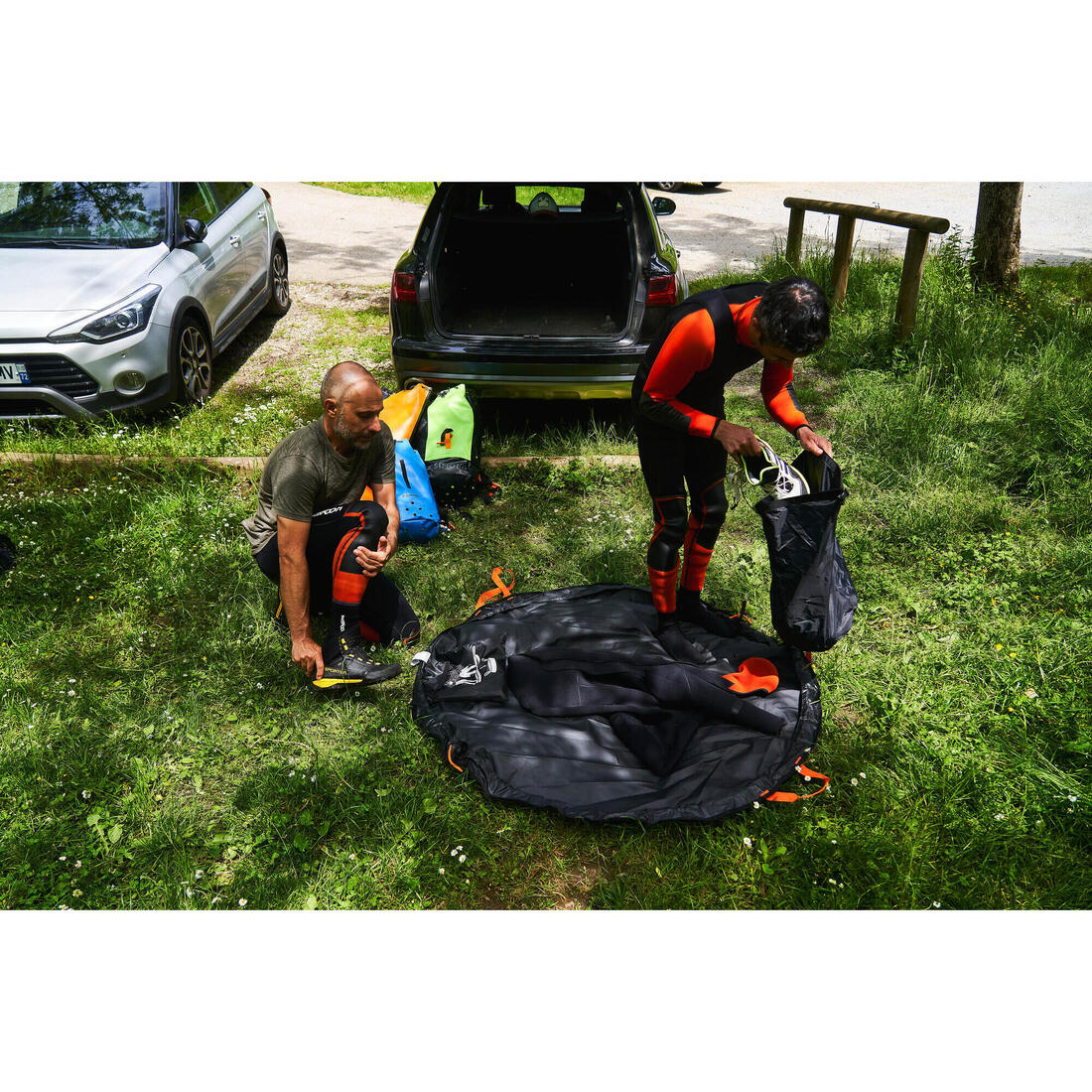 Sac à combinaisons et matériel de canyoning