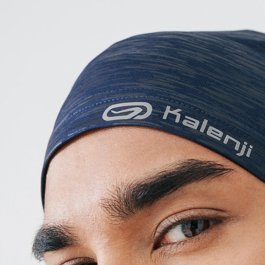 Bonnet running chaud Homme Femme - KIPRUN Warm + gris graph