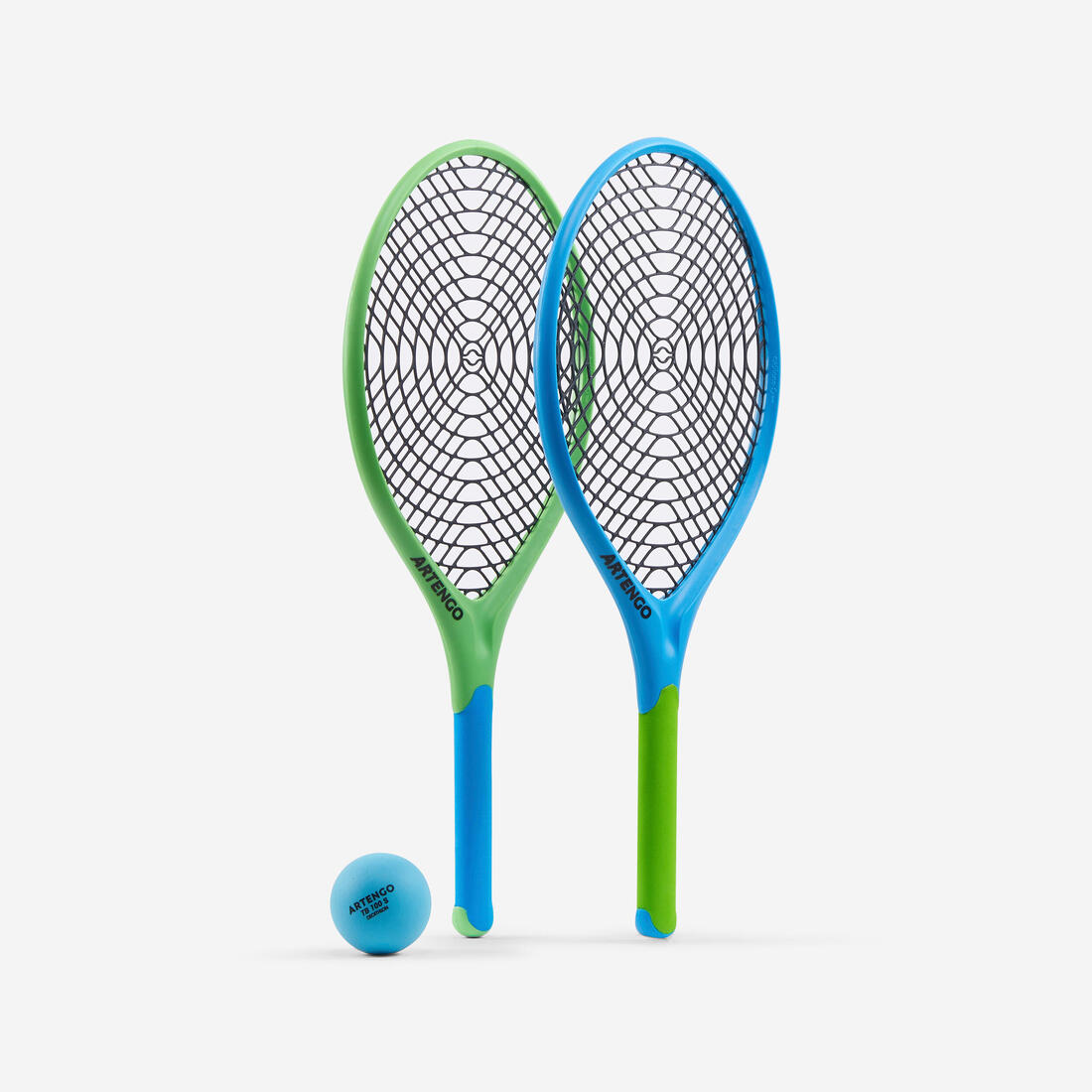 SET FUNYTEN BLEU VERT 2 RAQUETTES ET 1 BALLE
