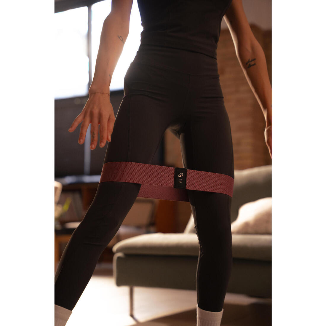 Lot de 3 bandes élastiques de musculation fessiers